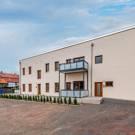 Design-Wohnung, Altstadt, Parkplatz, Netflix Кведлинбург Экстерьер фото