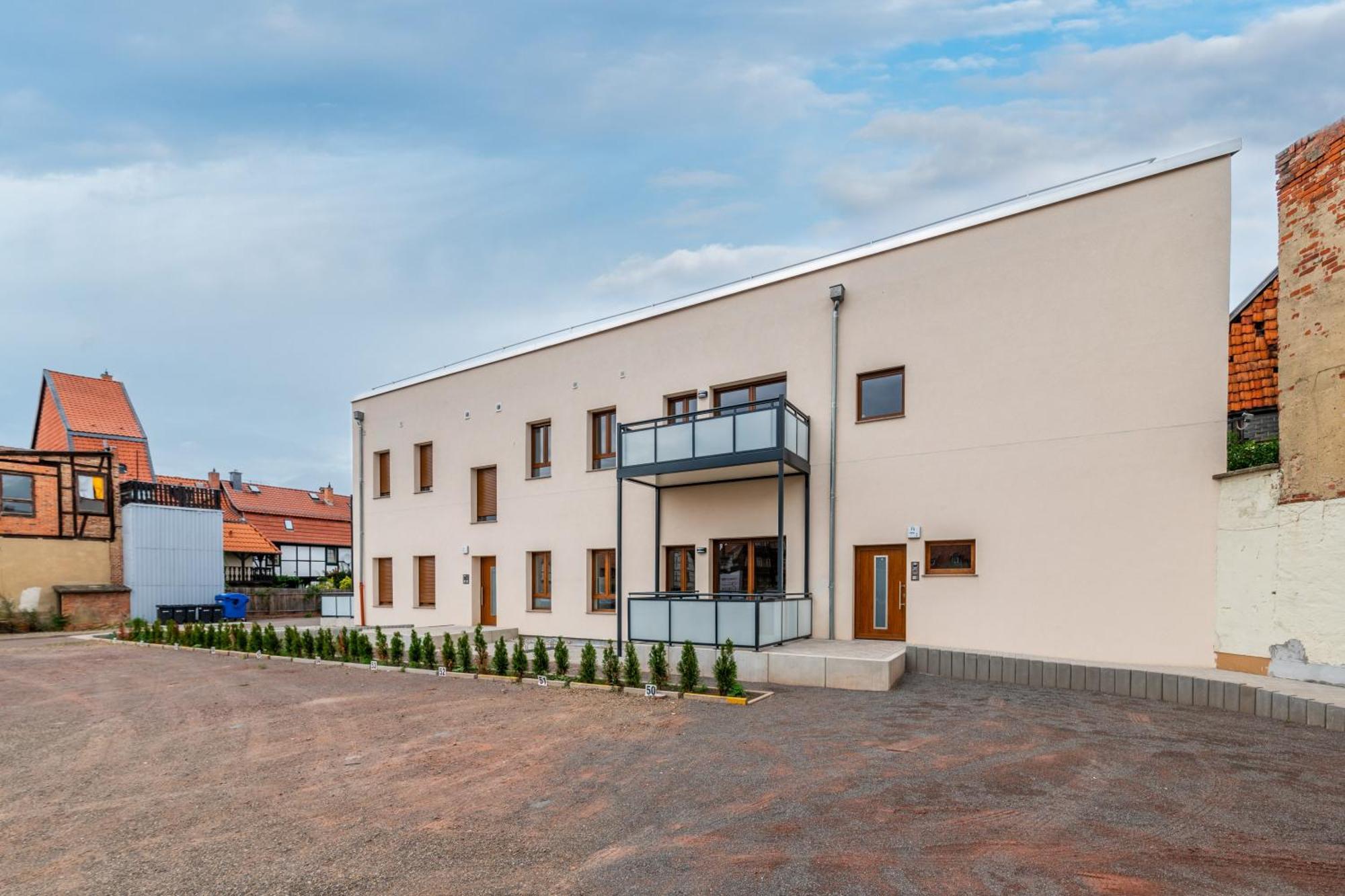 Design-Wohnung, Altstadt, Parkplatz, Netflix Кведлинбург Экстерьер фото